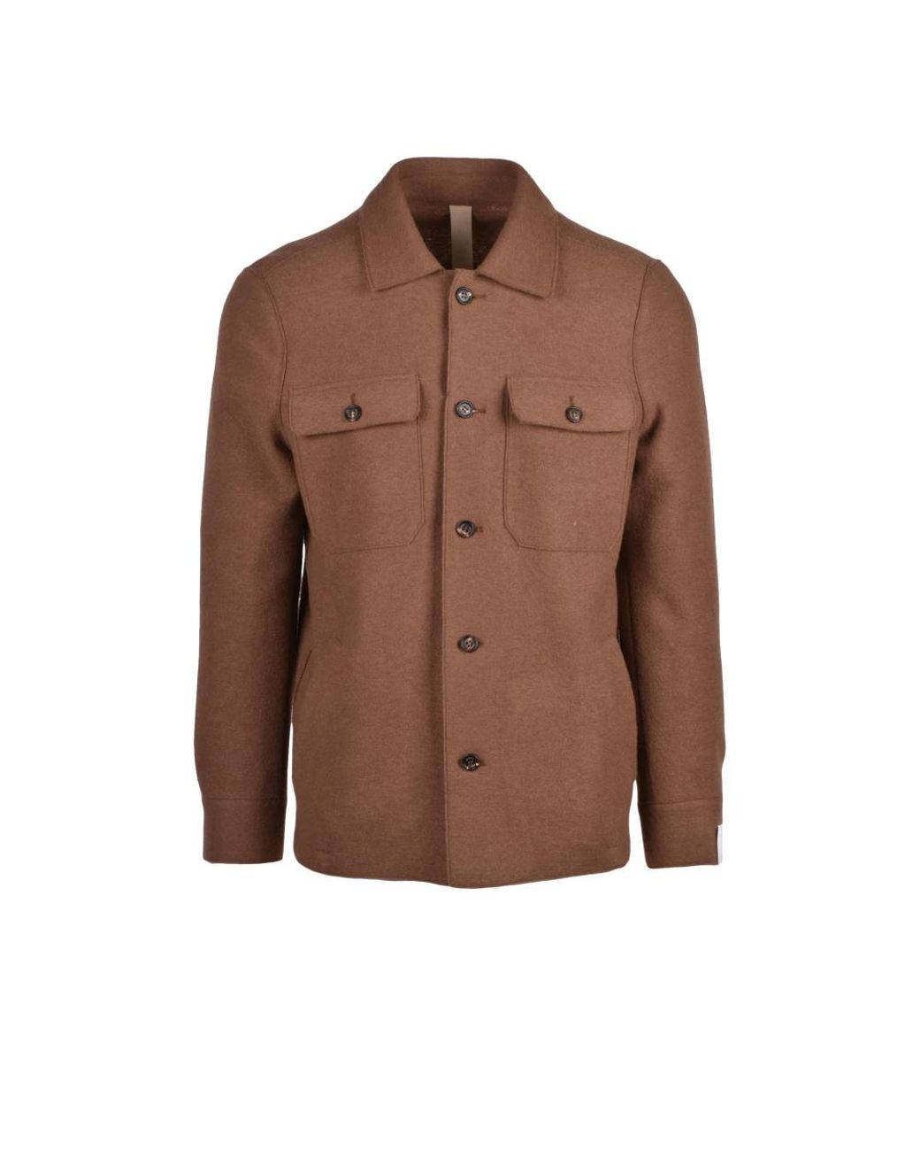 Eleventy Brown Light Jackets for men