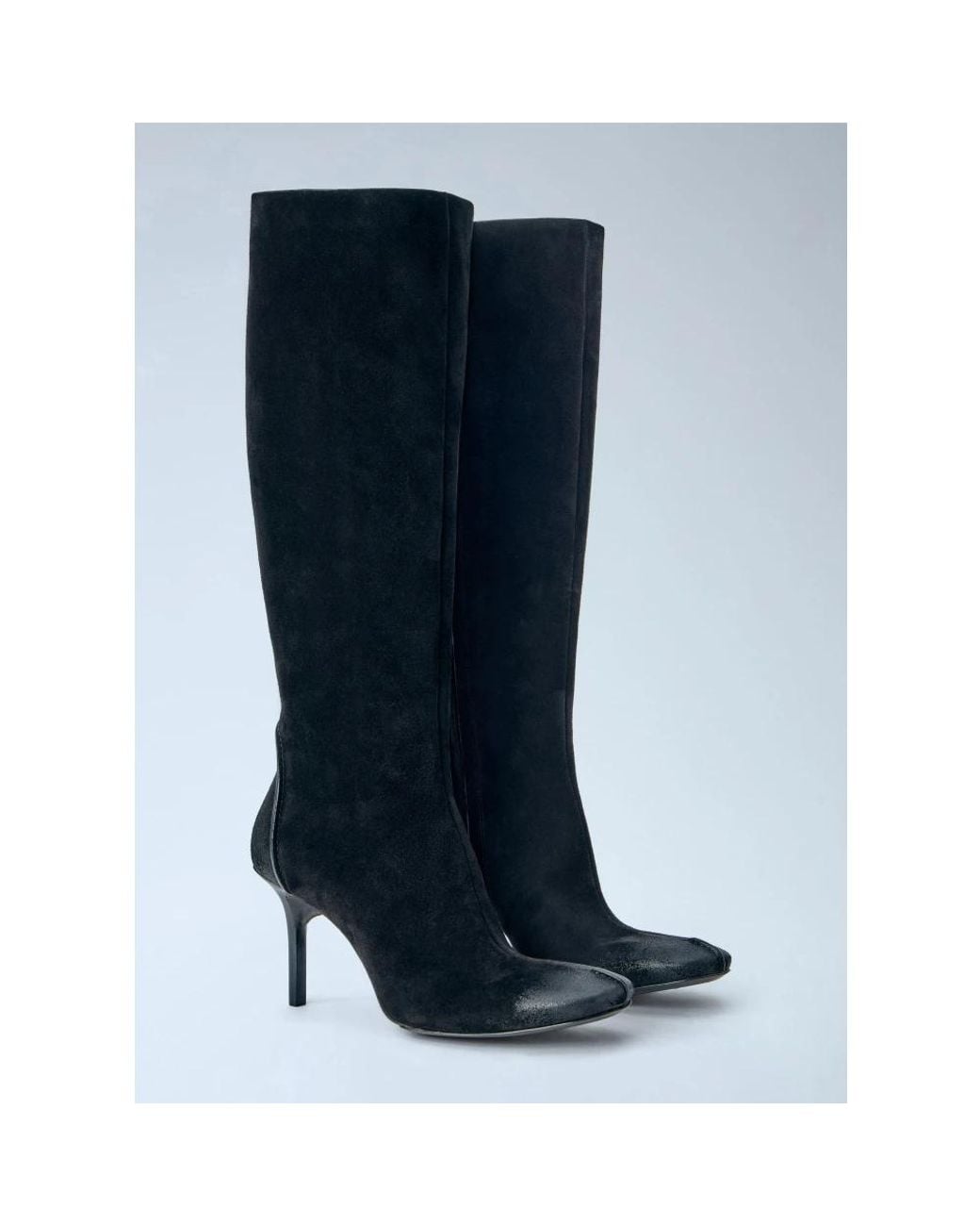 CAPASA MILANO Blue Heeled Boots