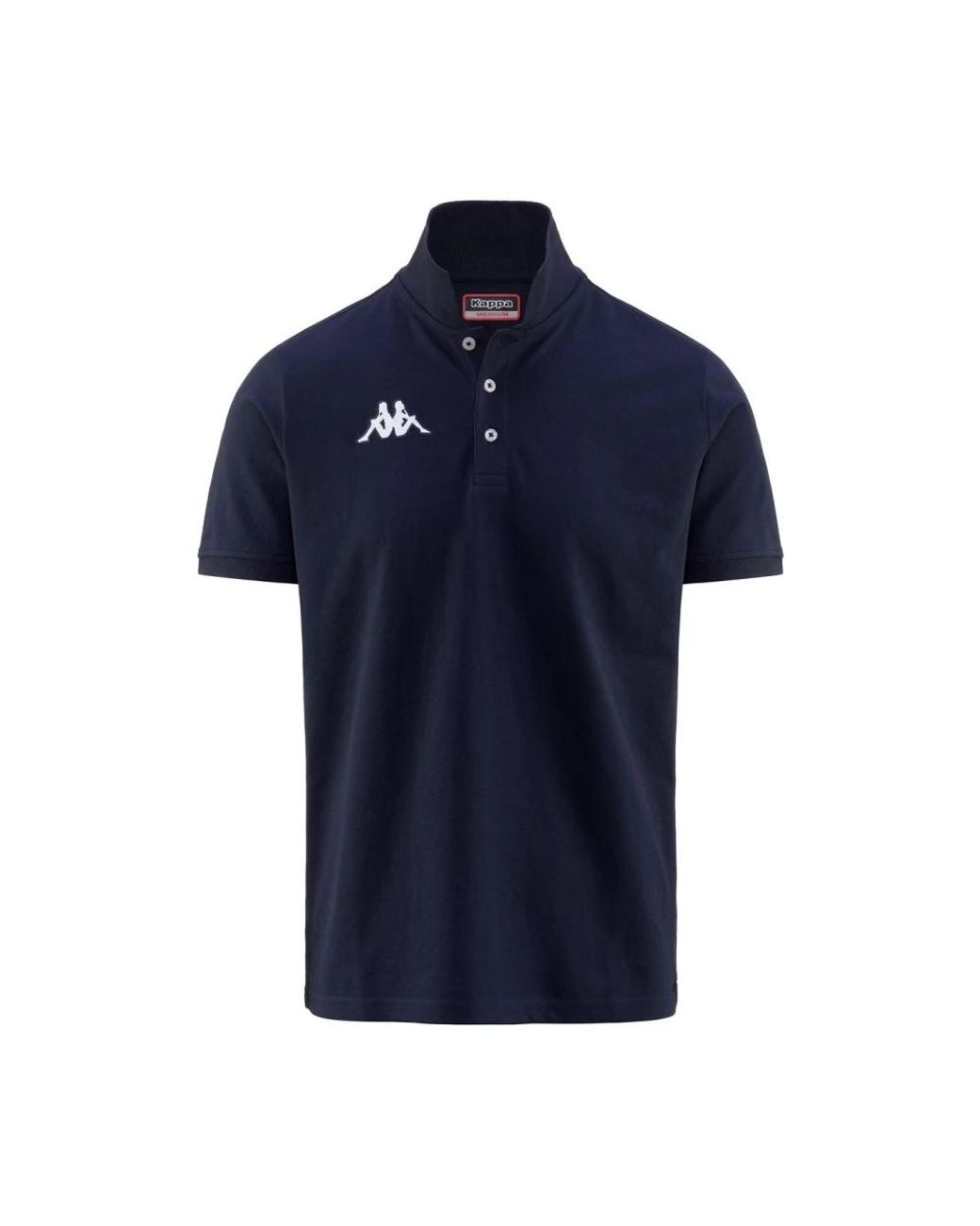 Kappa Tops ,Blauw ,Katoen Blauw Katoen/Polyester Trainingspolo in het Blue voor heren