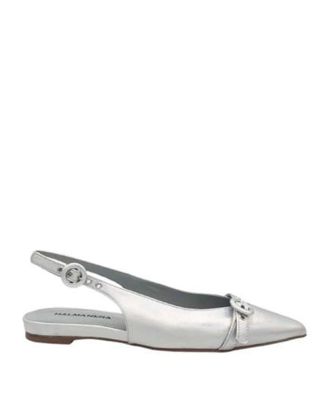 Halmanera Metallic Ballerina Shoes