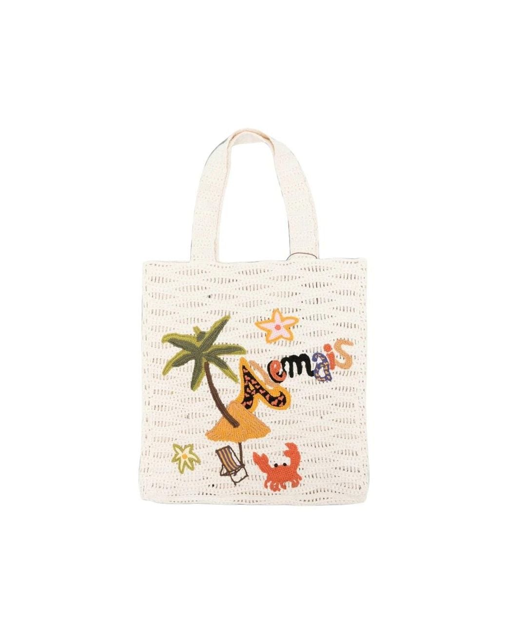ALÉMAIS White Shopping Bags