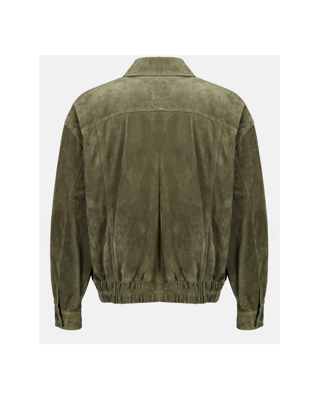 Saint Laurent Green Bomber Jackets for men