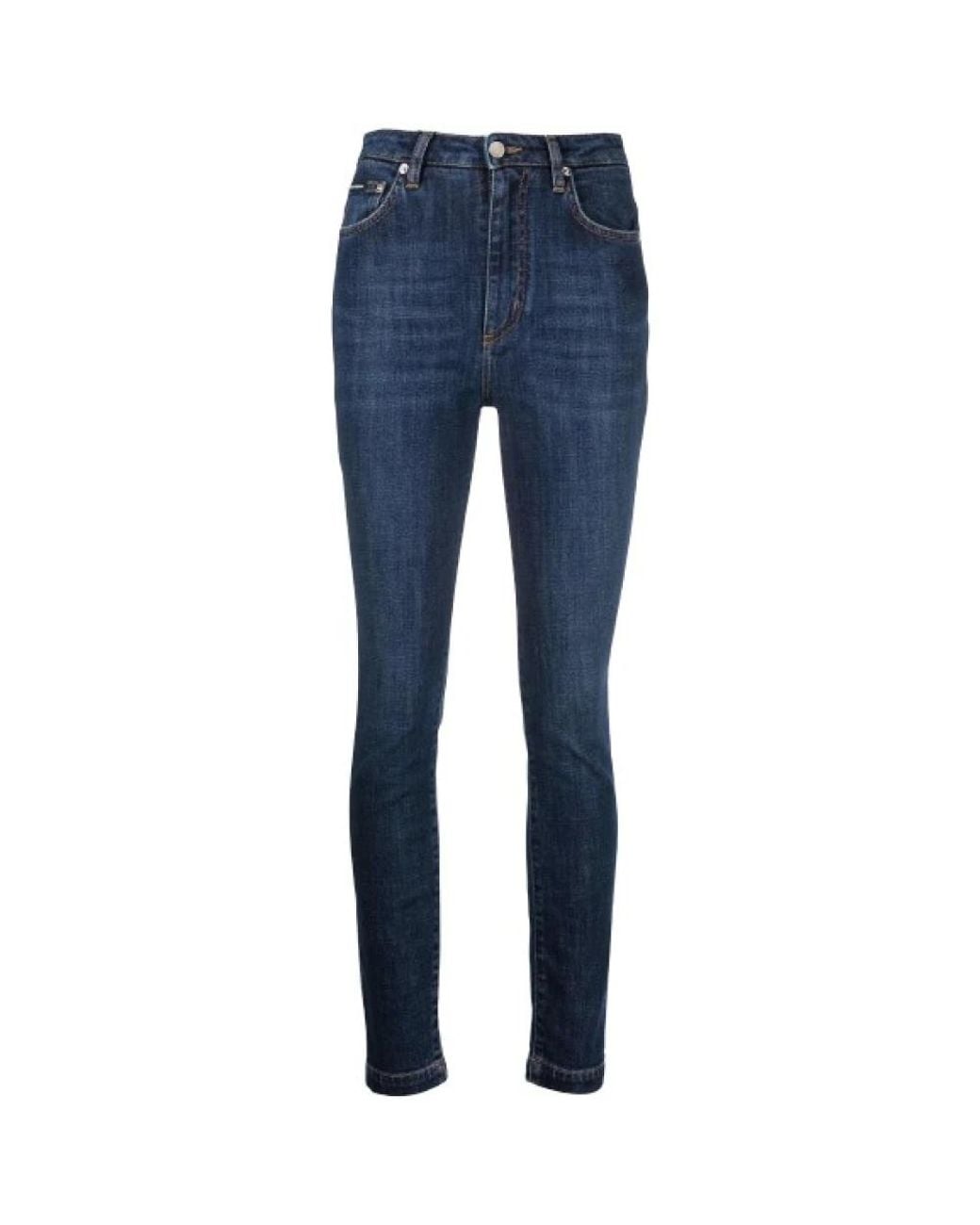Dolce & Gabbana Blue Slim Fit Jeans