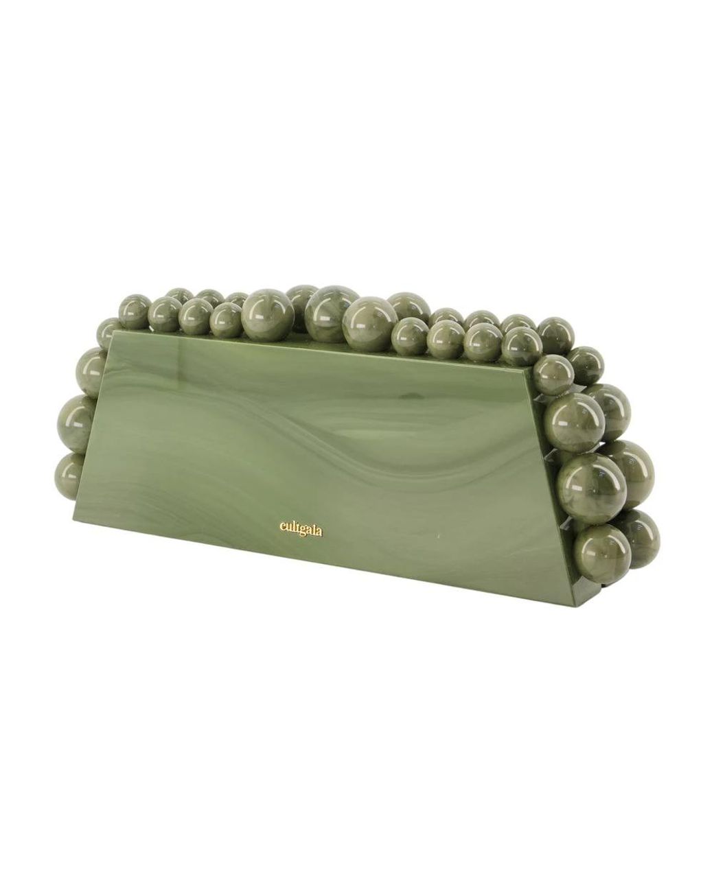 Cult Gaia Green Clutches