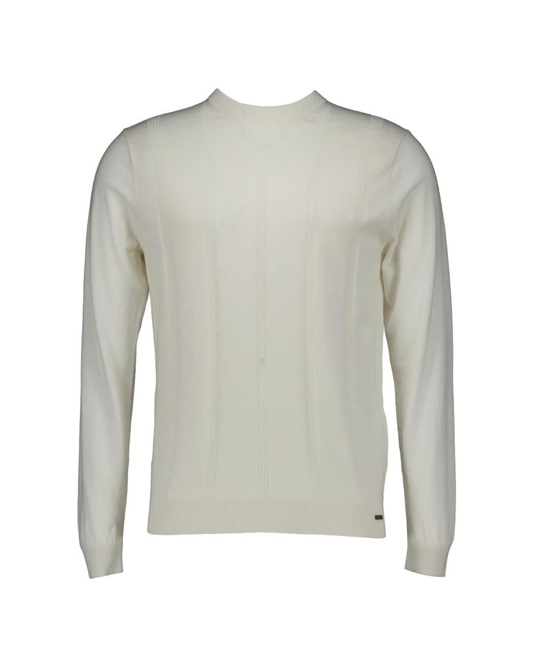 Gentiluomo Gray Round-Neck Knitwear for men