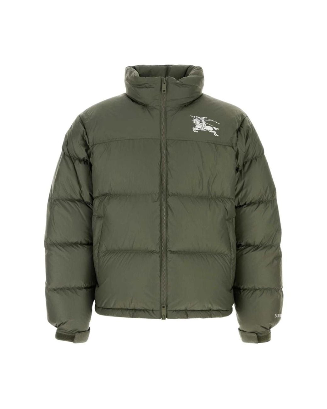 Burberry Highlands Puffer Jacket in het Green voor heren