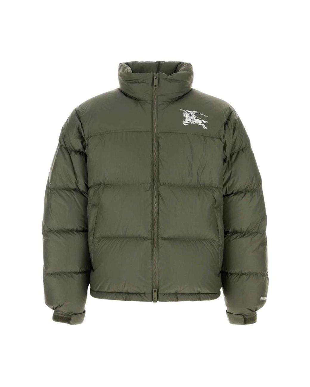 Burberry Highlands Puffer Jacket in het Green voor heren