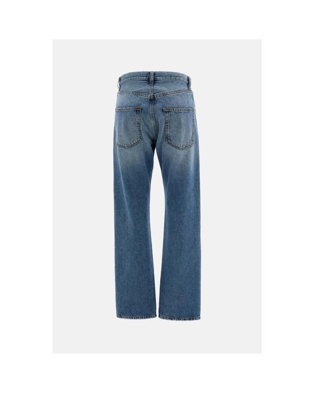 3x1 Blue Straight Fit Jeans