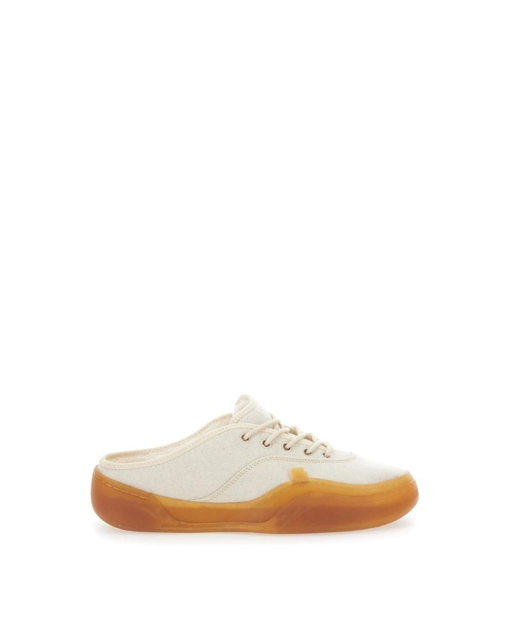 ERL White Skate Mules for men
