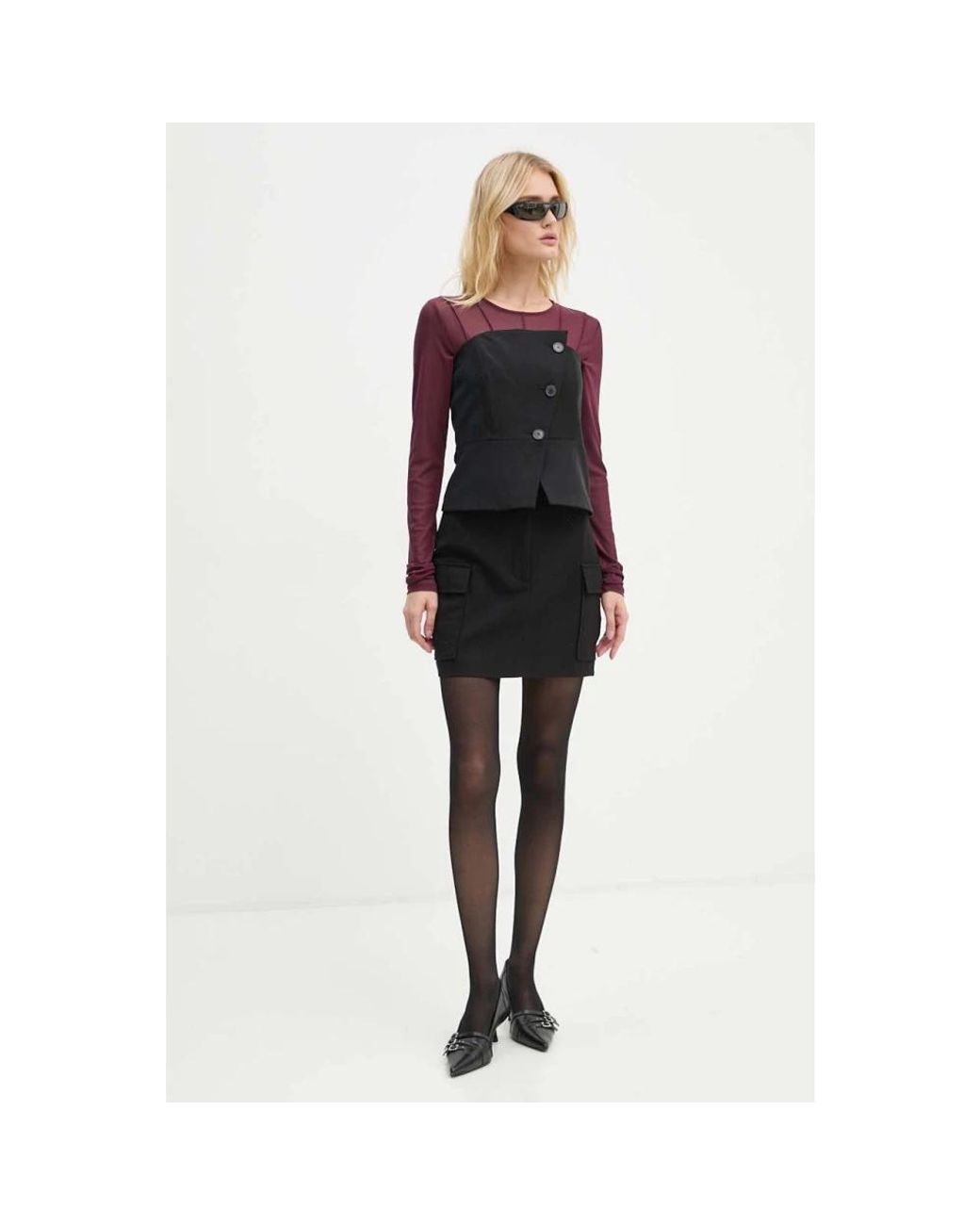 Sleeveless Tops Ba&sh en coloris Black
