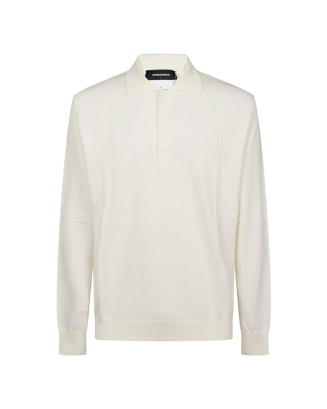 DSquared² White Polo Shirts for men