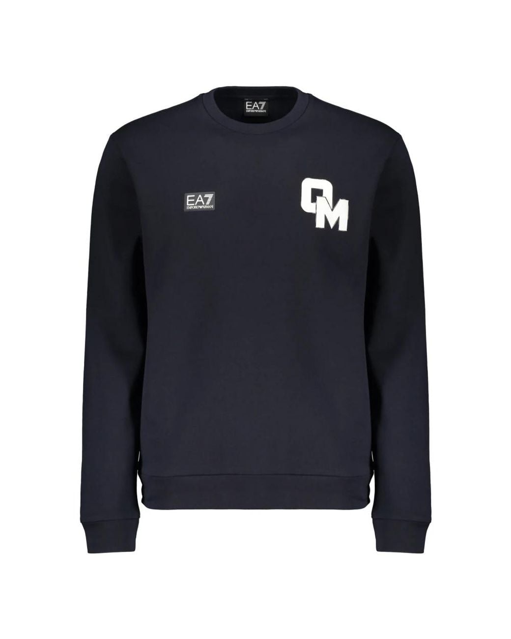 EA7 Blue Sweatshirts for men