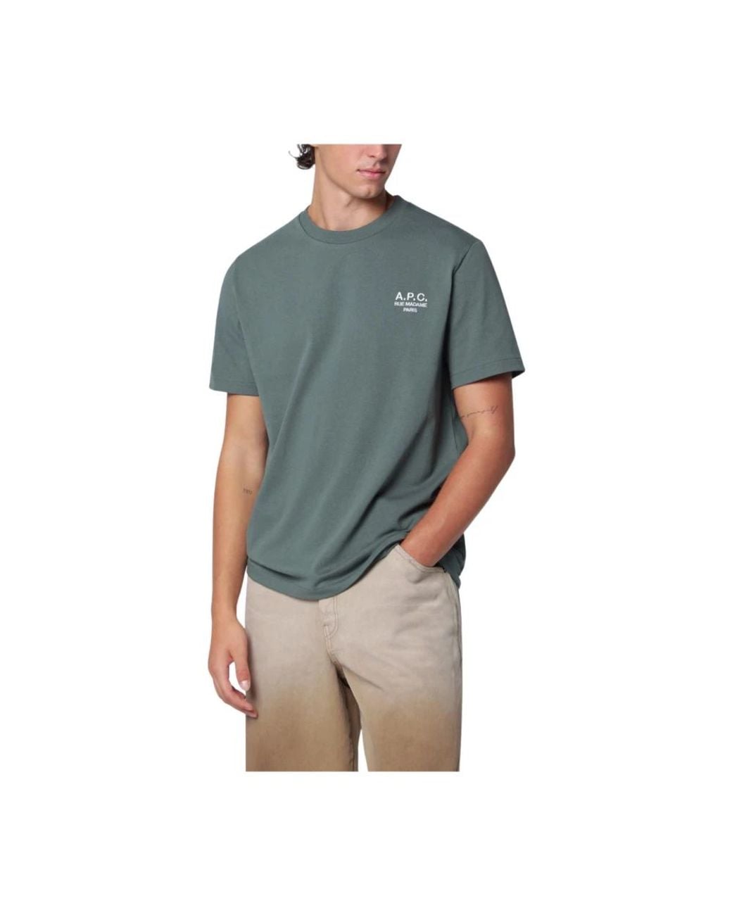 T-Shirts A.P.C. de hombre de color Gray