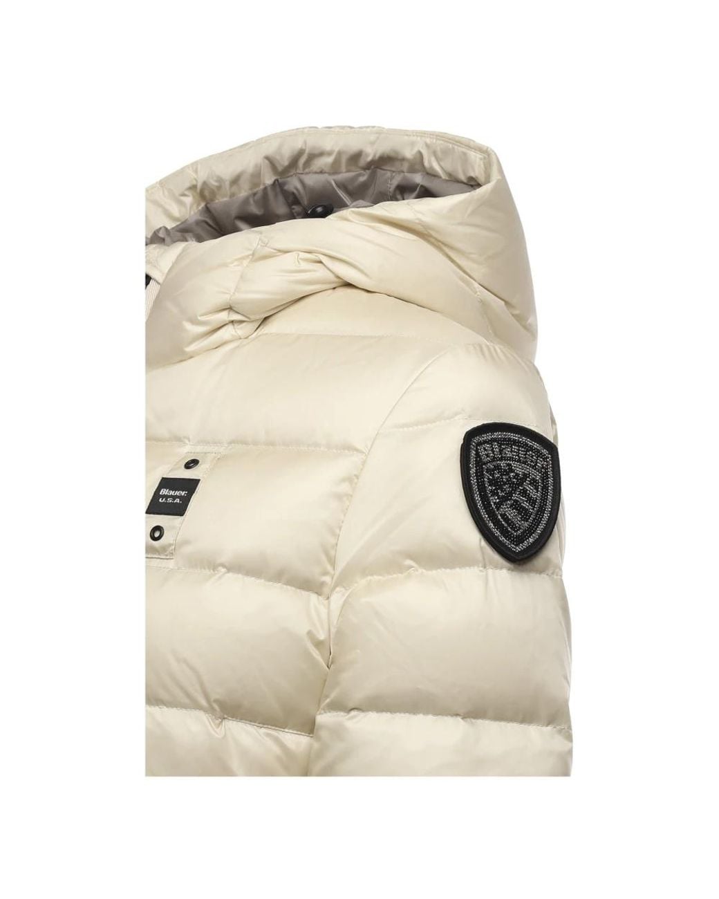 Blauer Jassen ,Nylon Winterjas in het Natural