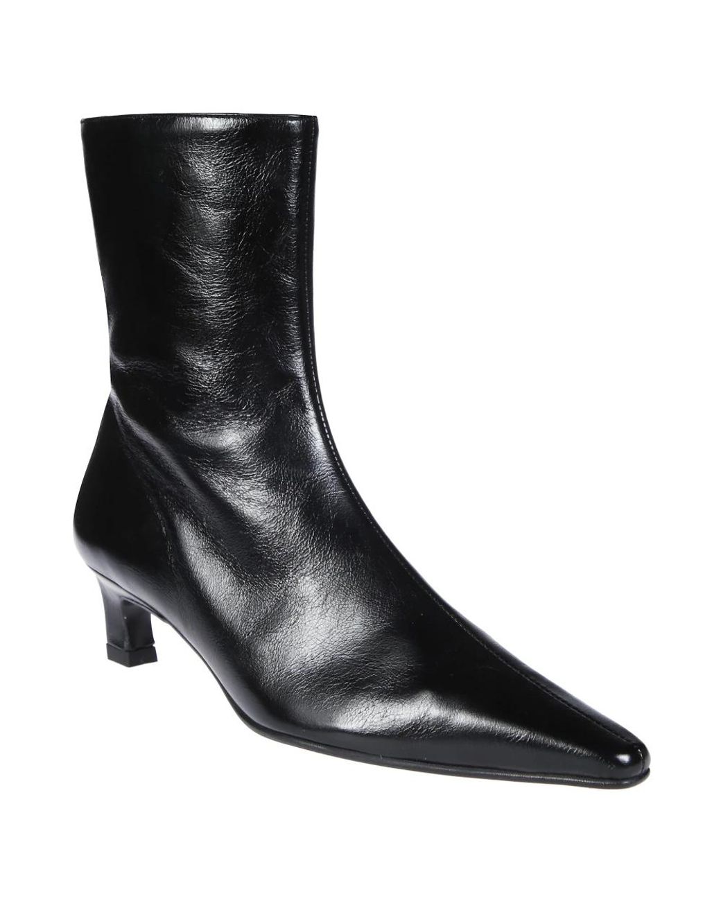 Alohas Black Heeled Boots