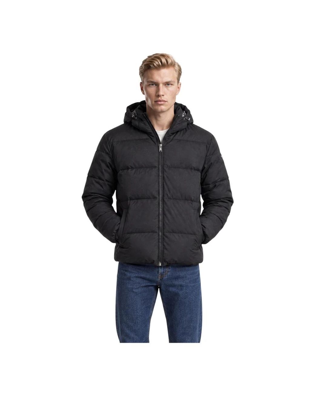 Guess Black Winter Jackets for men
