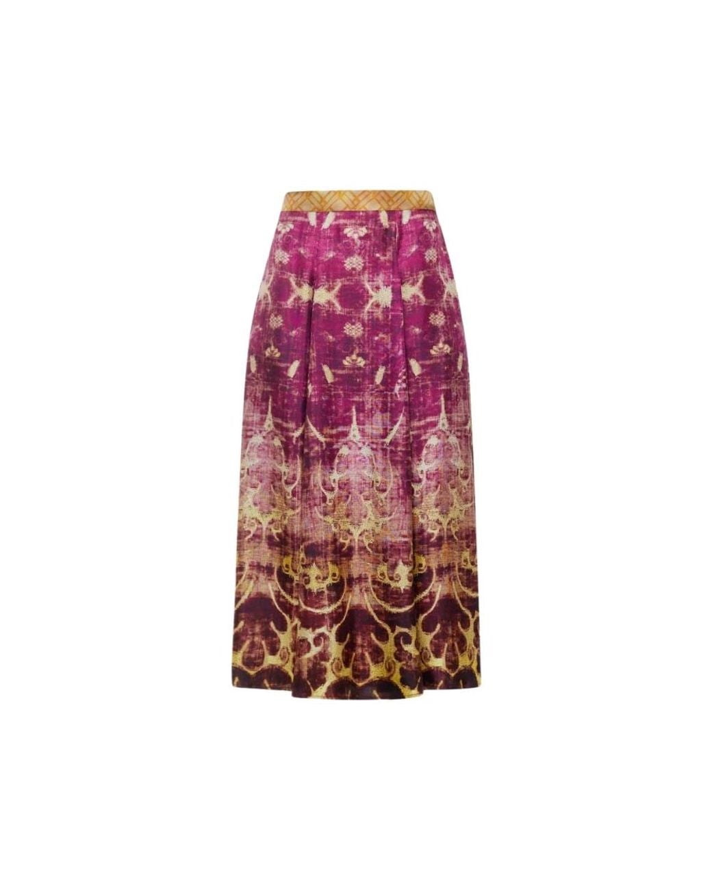 Pierre Louis Mascia Pink Midi Skirts