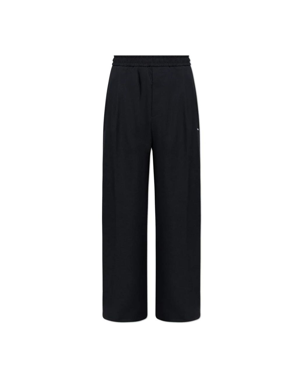 Moncler Black Wide Trousers for men