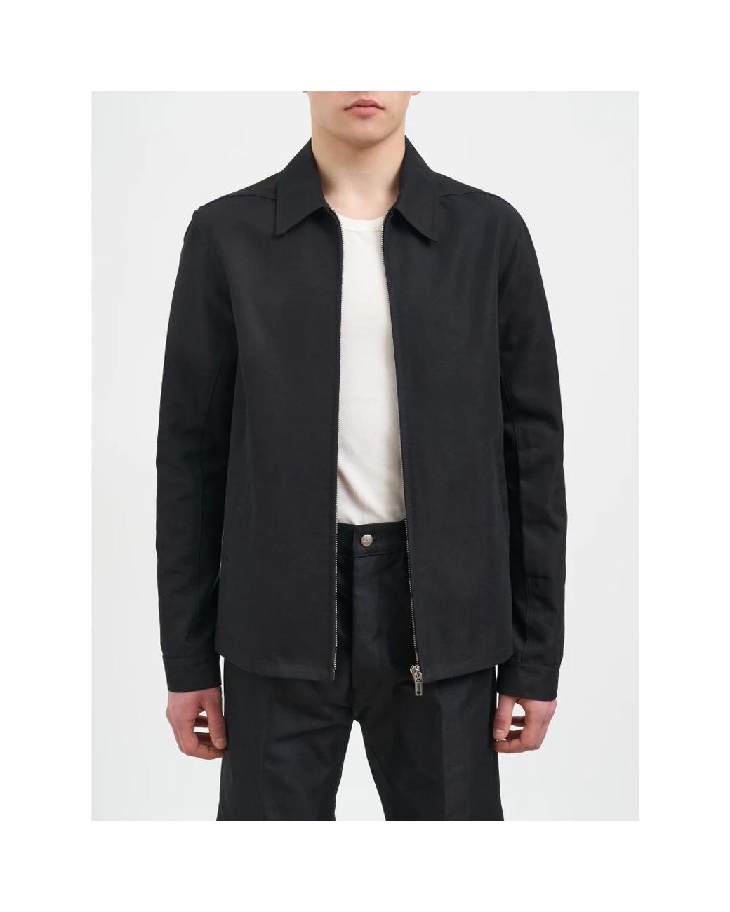 Rick Owens Black Light Jackets for men