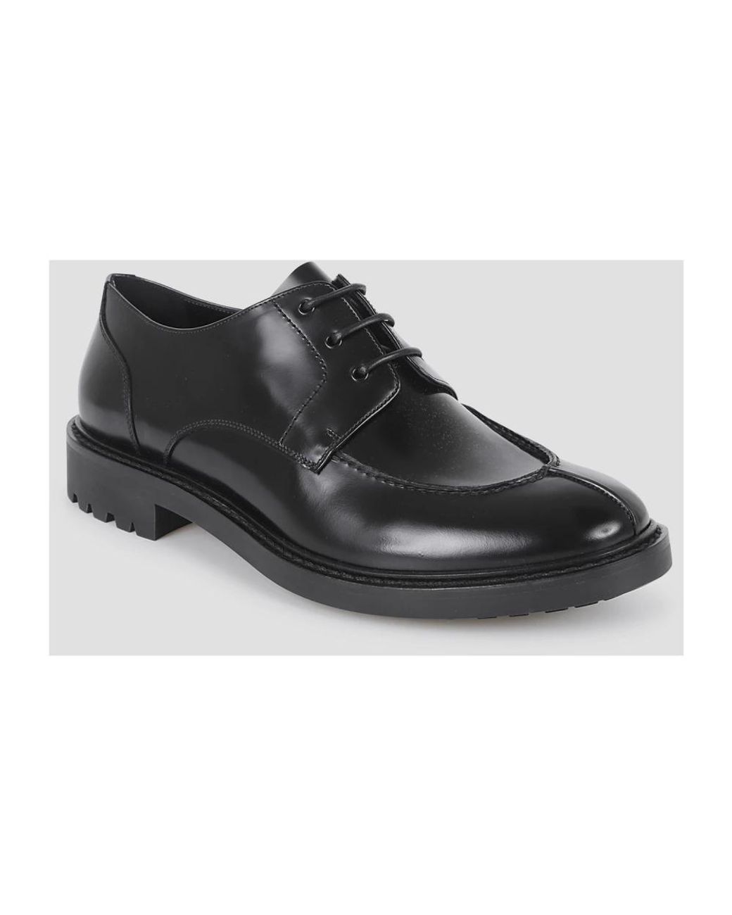 Saint Laurent Black Laced Shoes for men