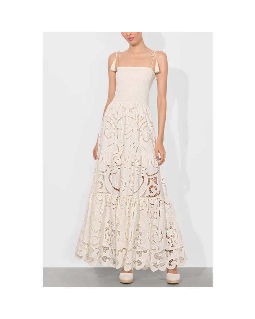 Alice + Olivia White Maxi Dresses