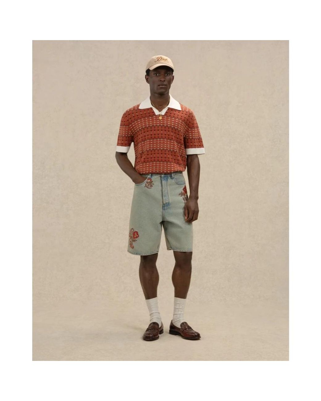 Drole de Monsieur Red Polo Shirts for men