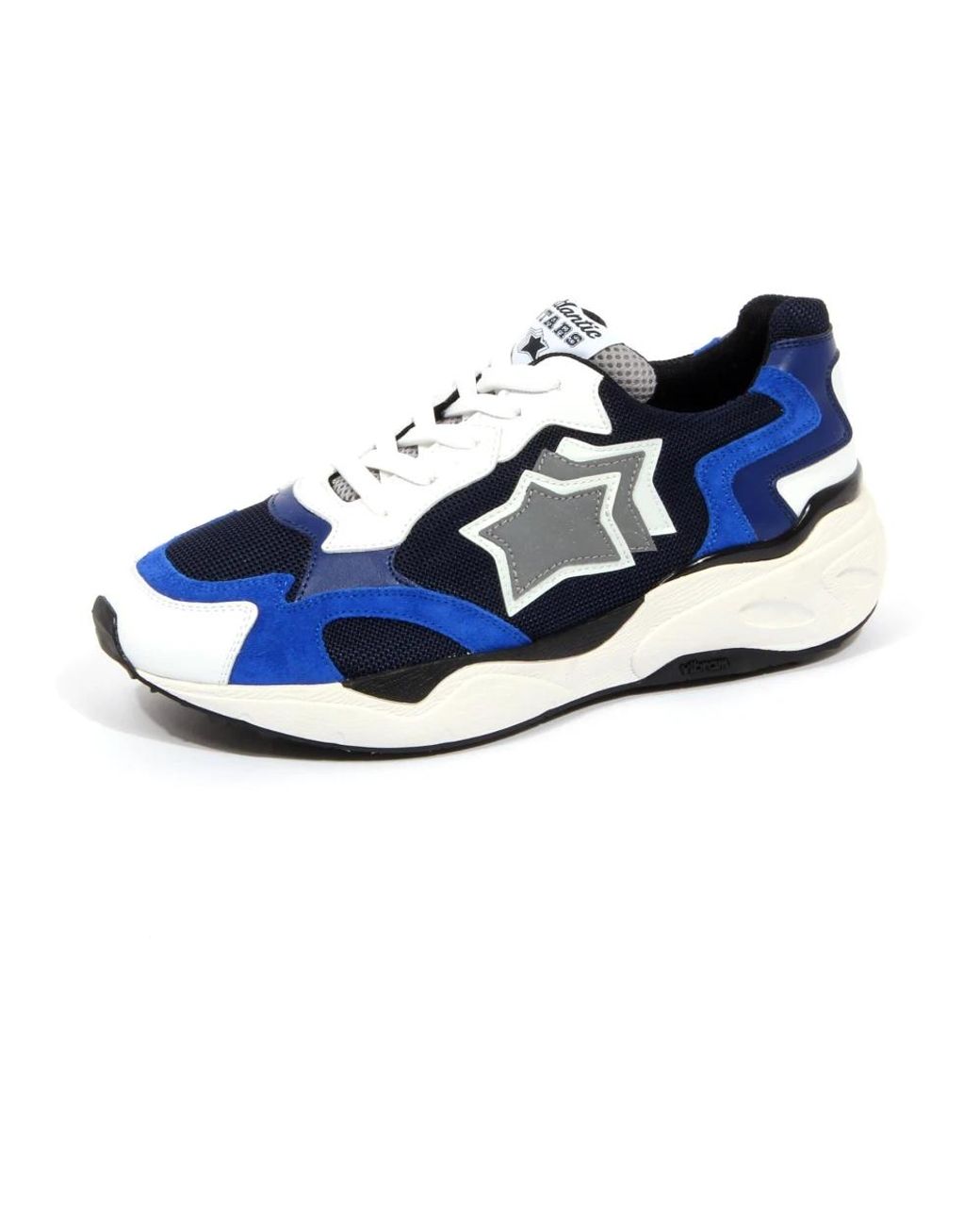 Atlantic Stars Blue Sneakers for men