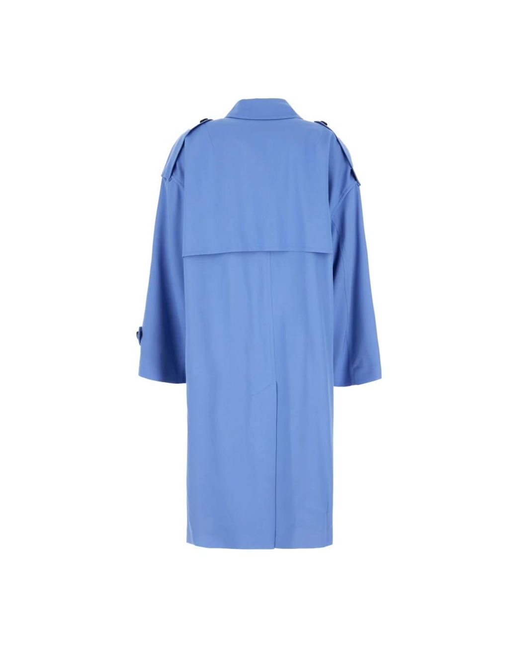 Dries Van Noten Blue Trench Coats