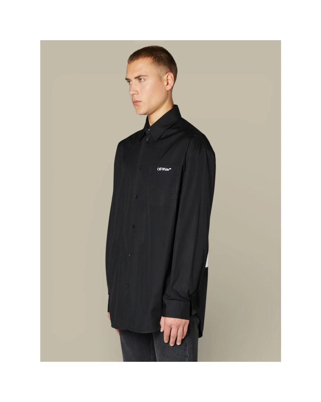 Off-White c/o Virgil Abloh Black Casual Shirts for men