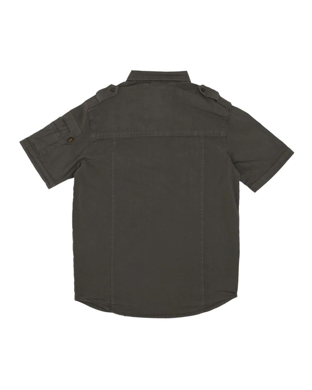 Alpha Industries Green Short Sleeve Shirts for men