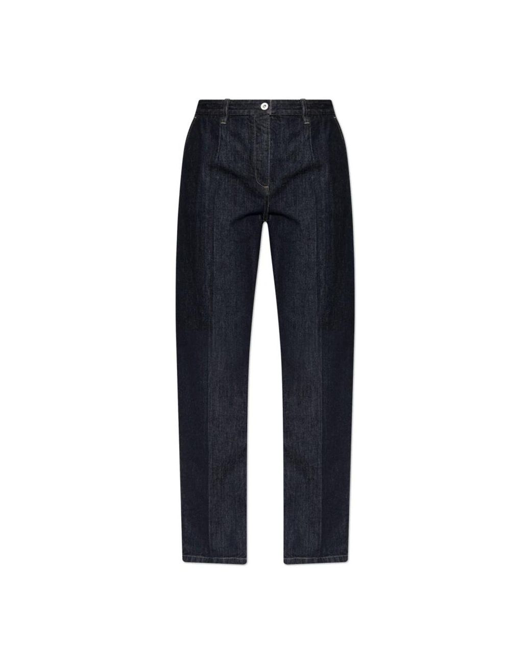 Jil Sander Blue Straight Jeans