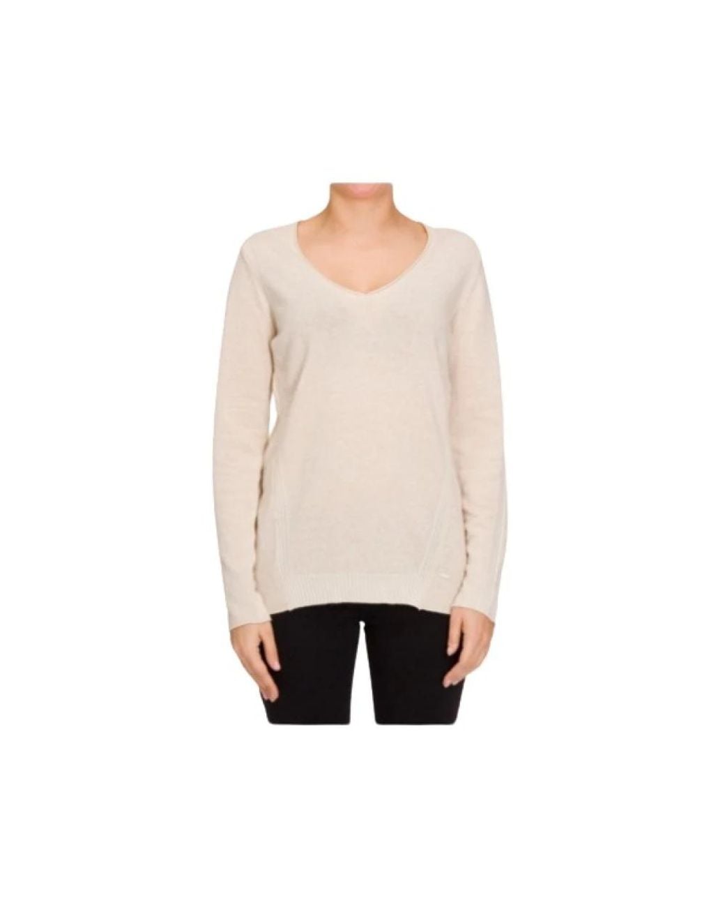 Emporio Armani Natural Long Sleeve T-Shirts