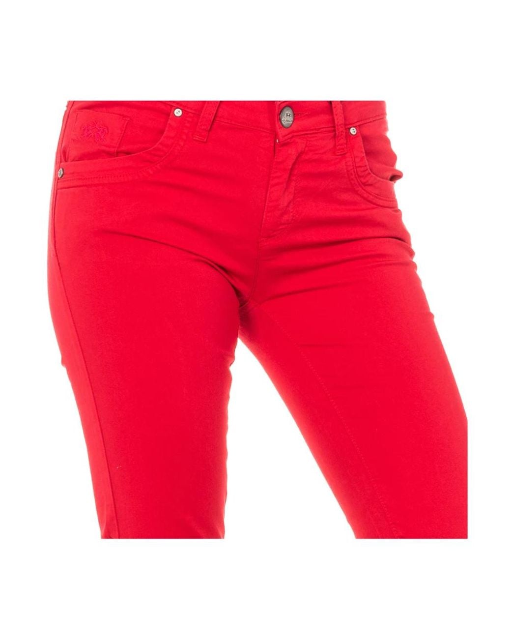 La Martina Red Skinny Fit Jeans