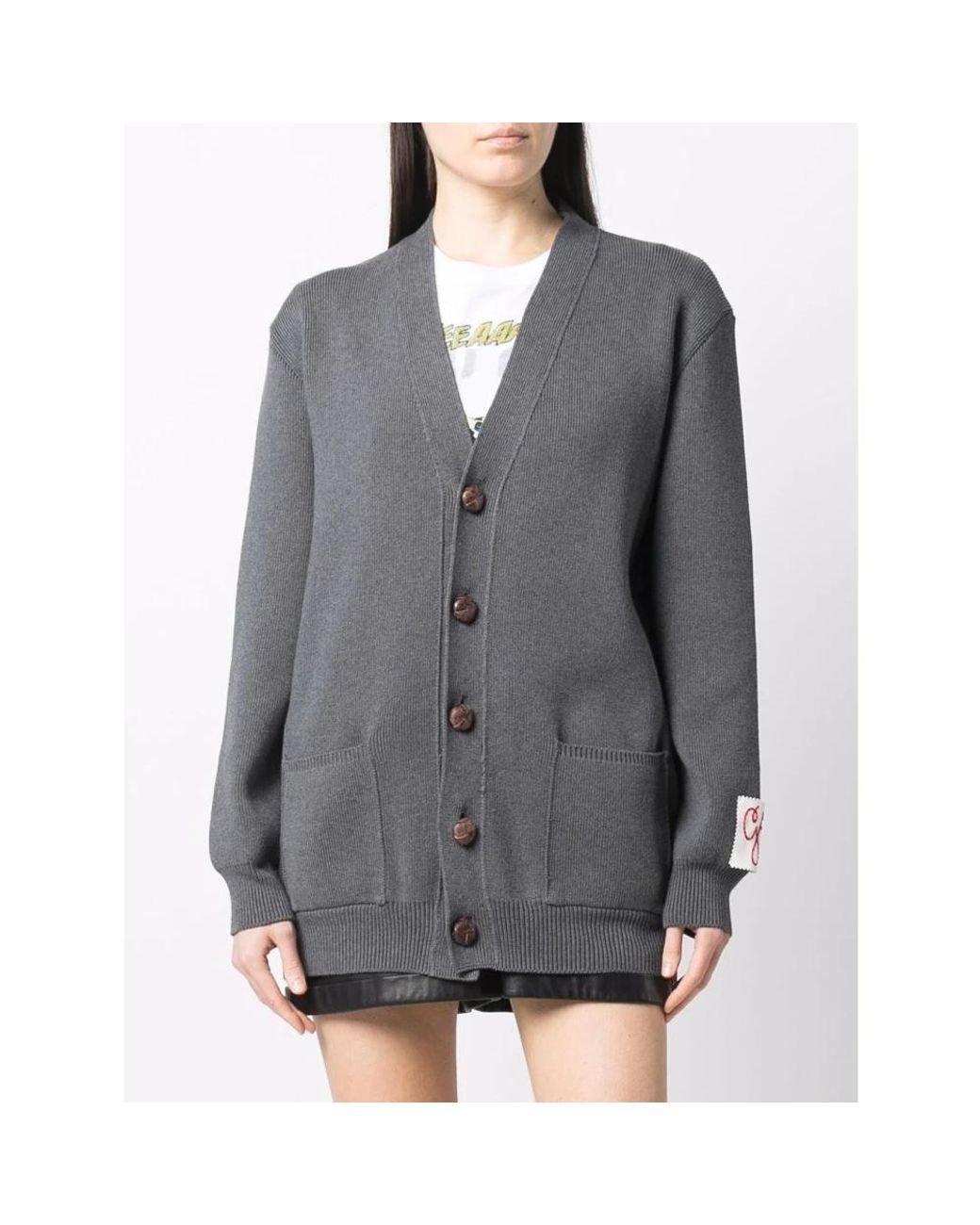 Golden Goose Deluxe Brand Gray Cardigans