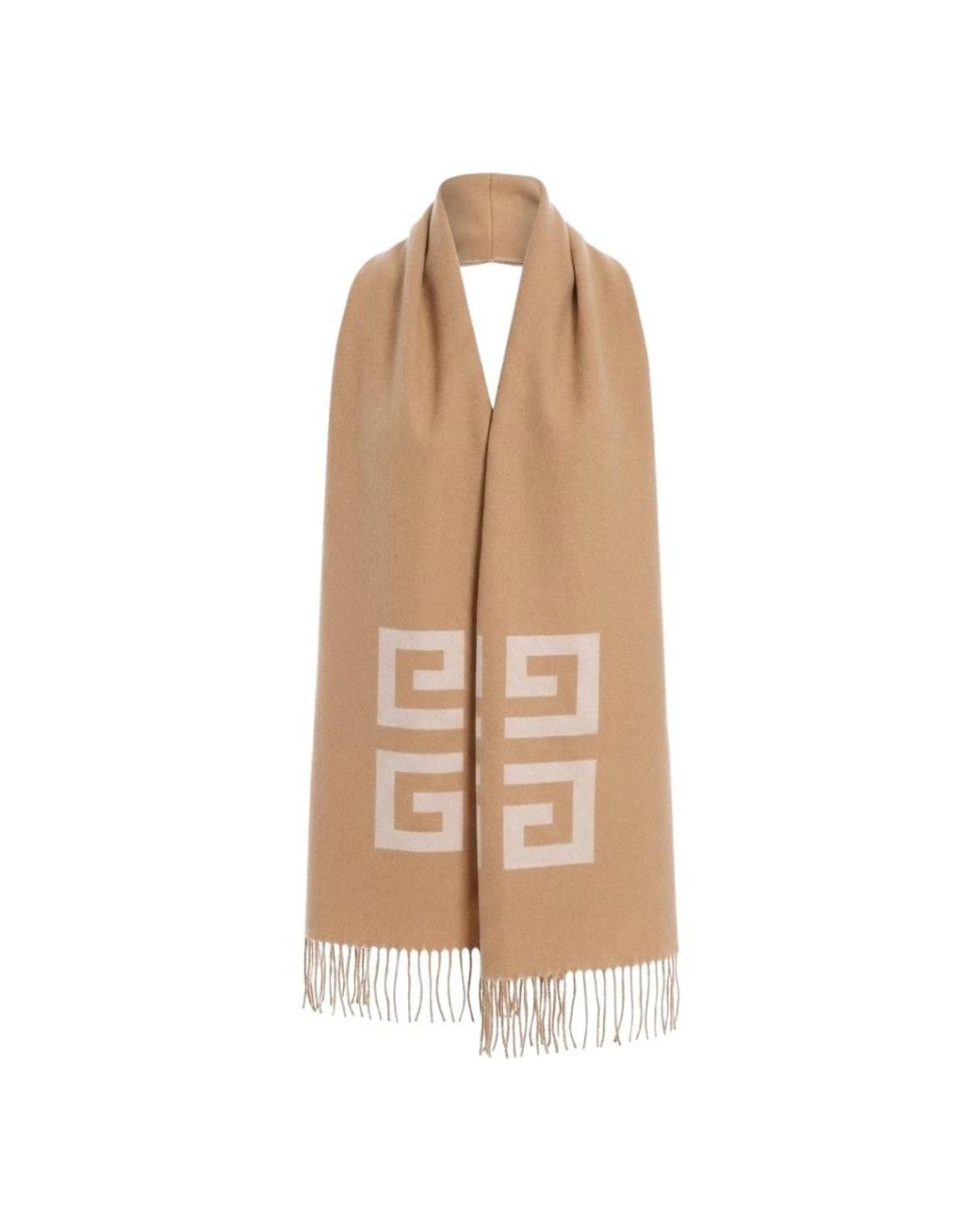 Givenchy Wool Muffler in het Natural