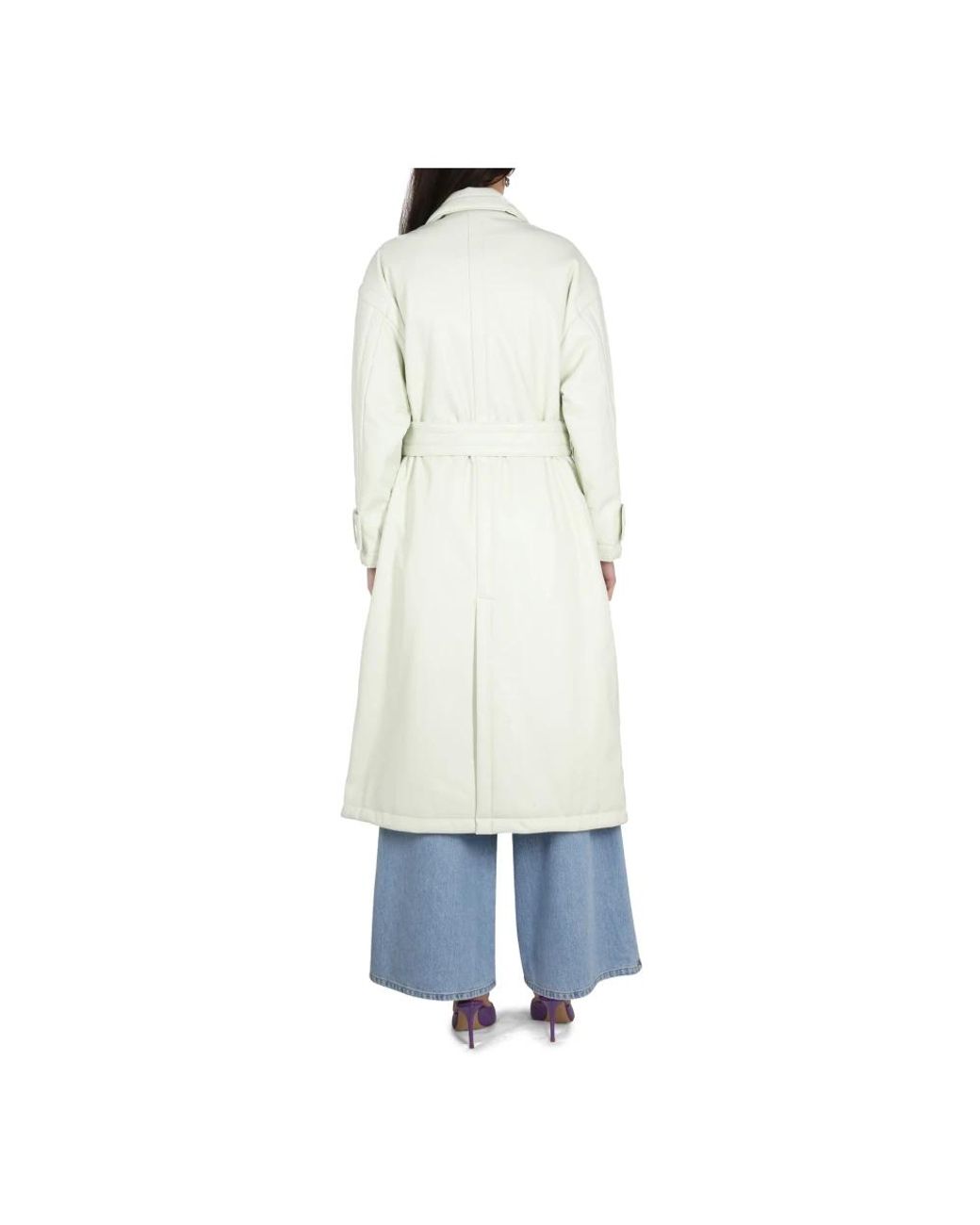 Stand Studio White Trench Coats