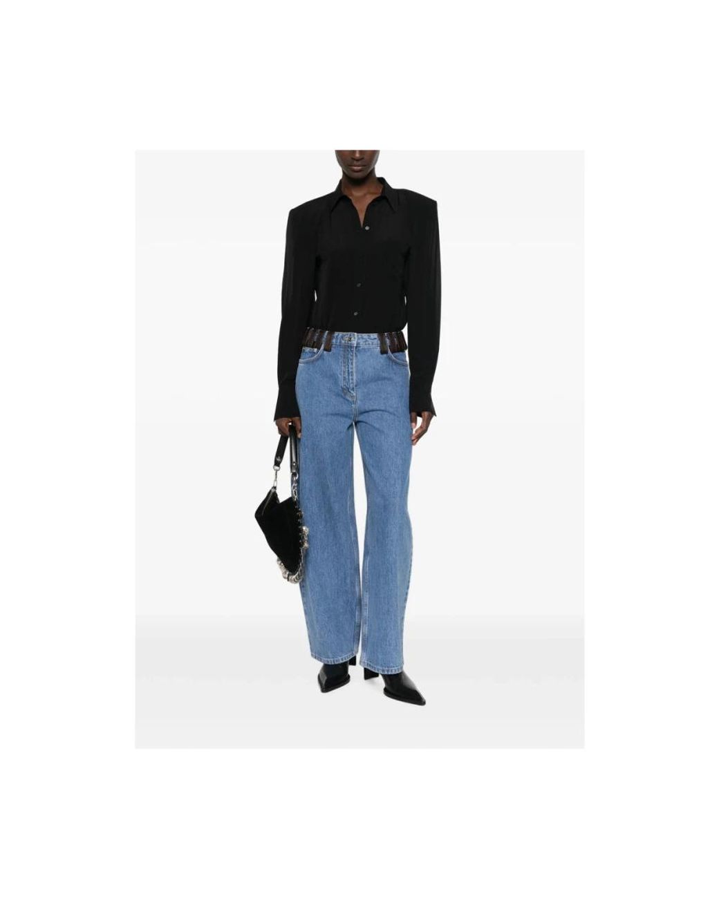 IRO Blue Loose Fit Jeans