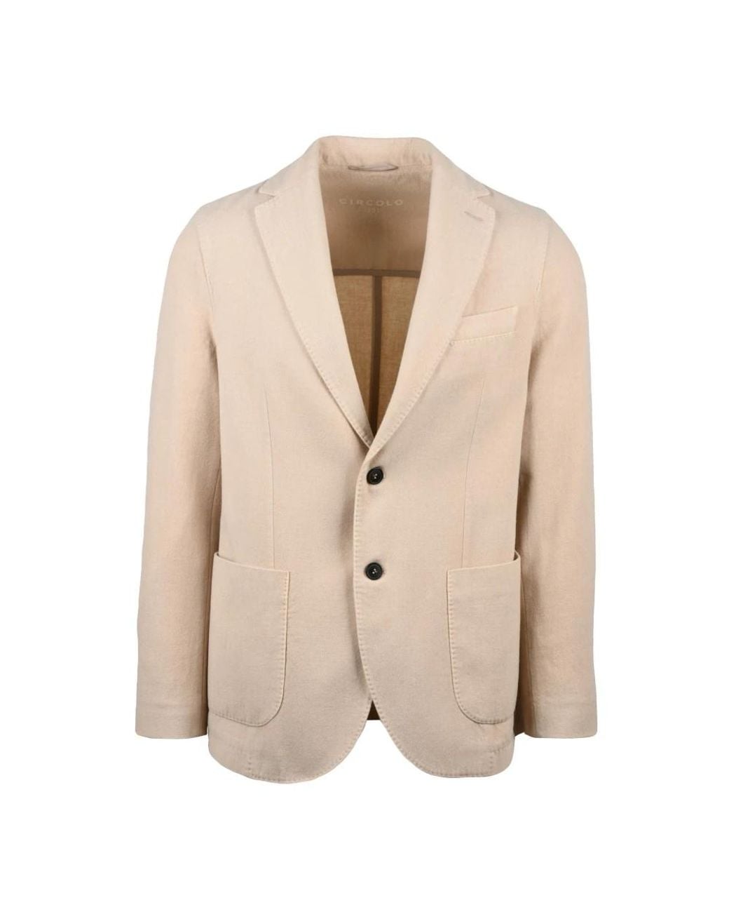 Circolo 1901 Natural Blazers for men