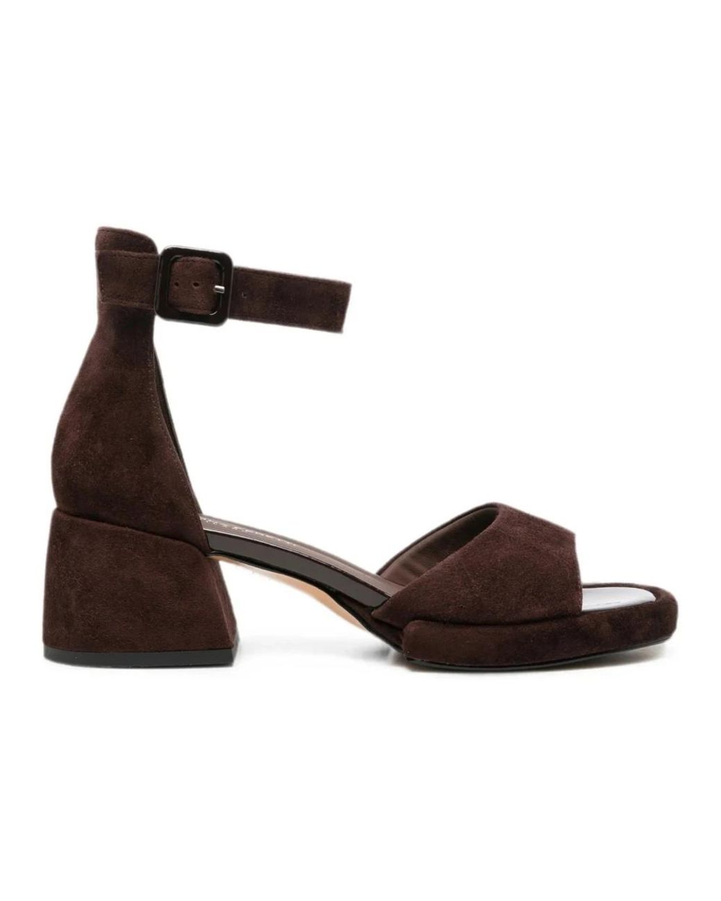 ADRIANNA FERETTI Brown High Heel Sandals