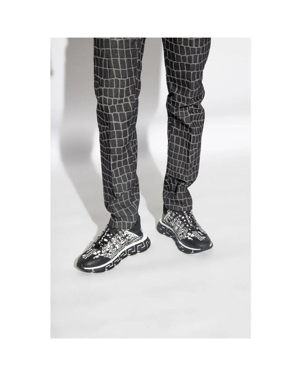 Versace Black Sneakers for men