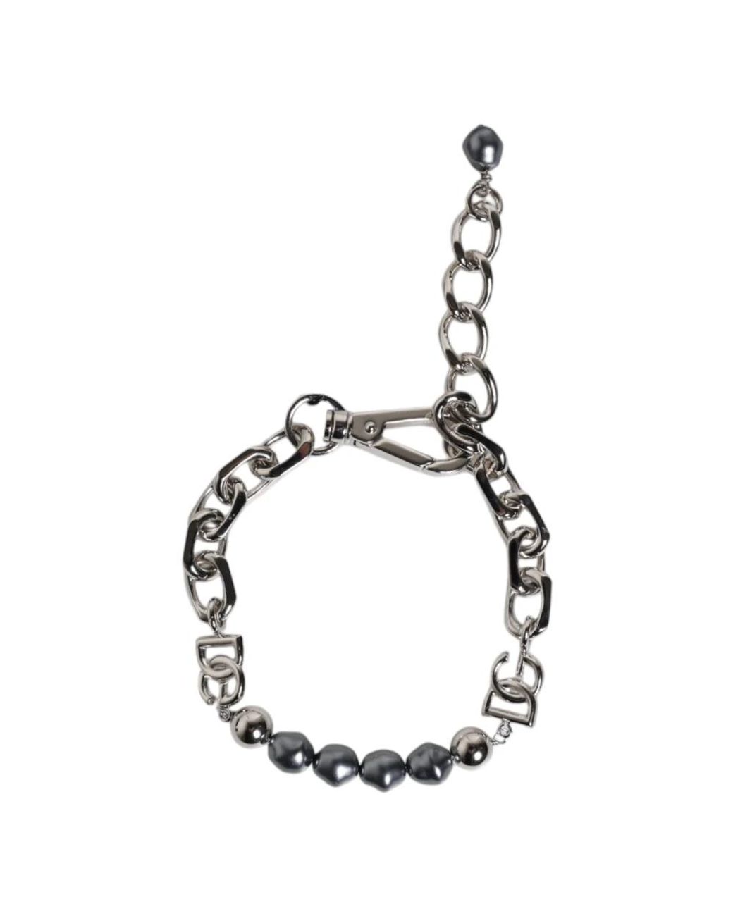 Bracelets Dolce & Gabbana pour homme en coloris Metallic