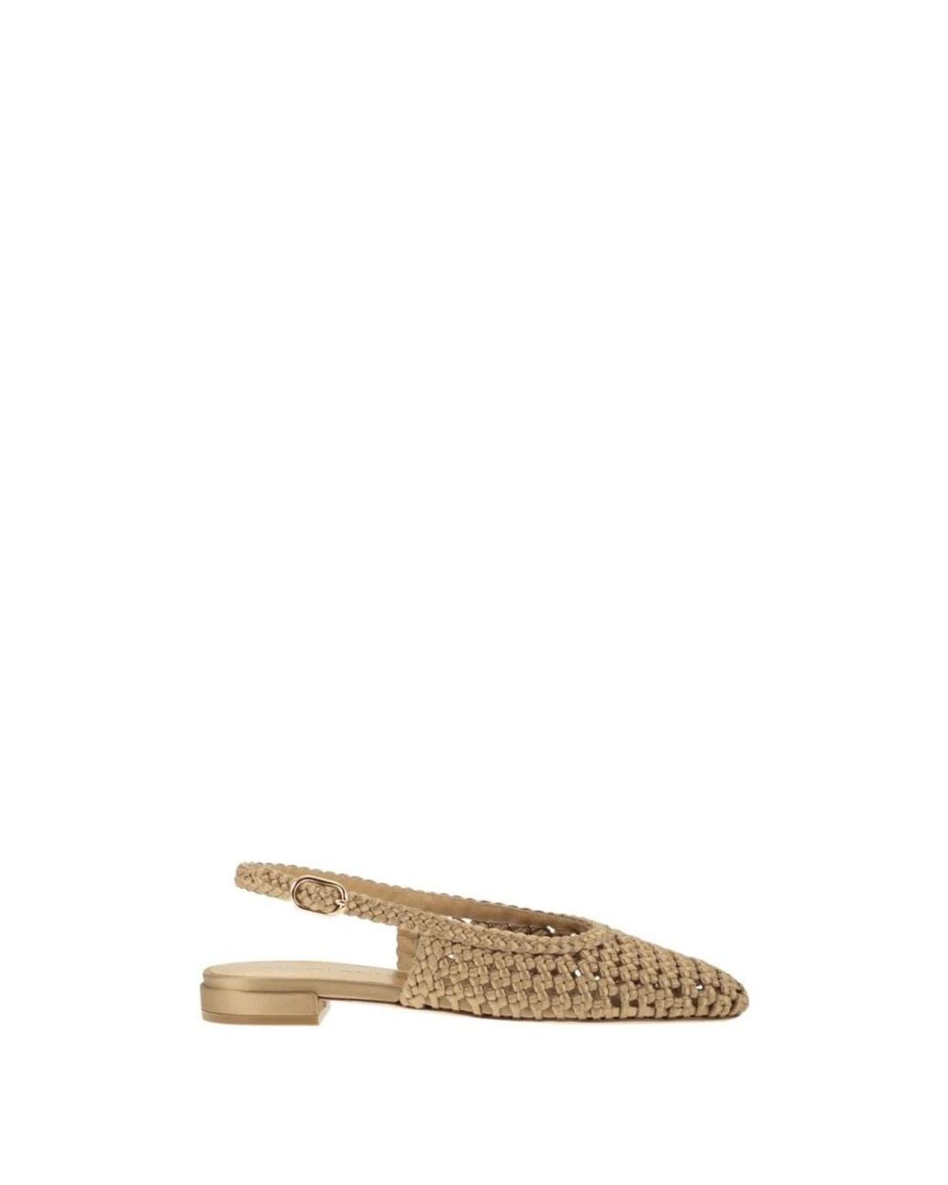 Flat Sandals di Stuart Weitzman in Natural