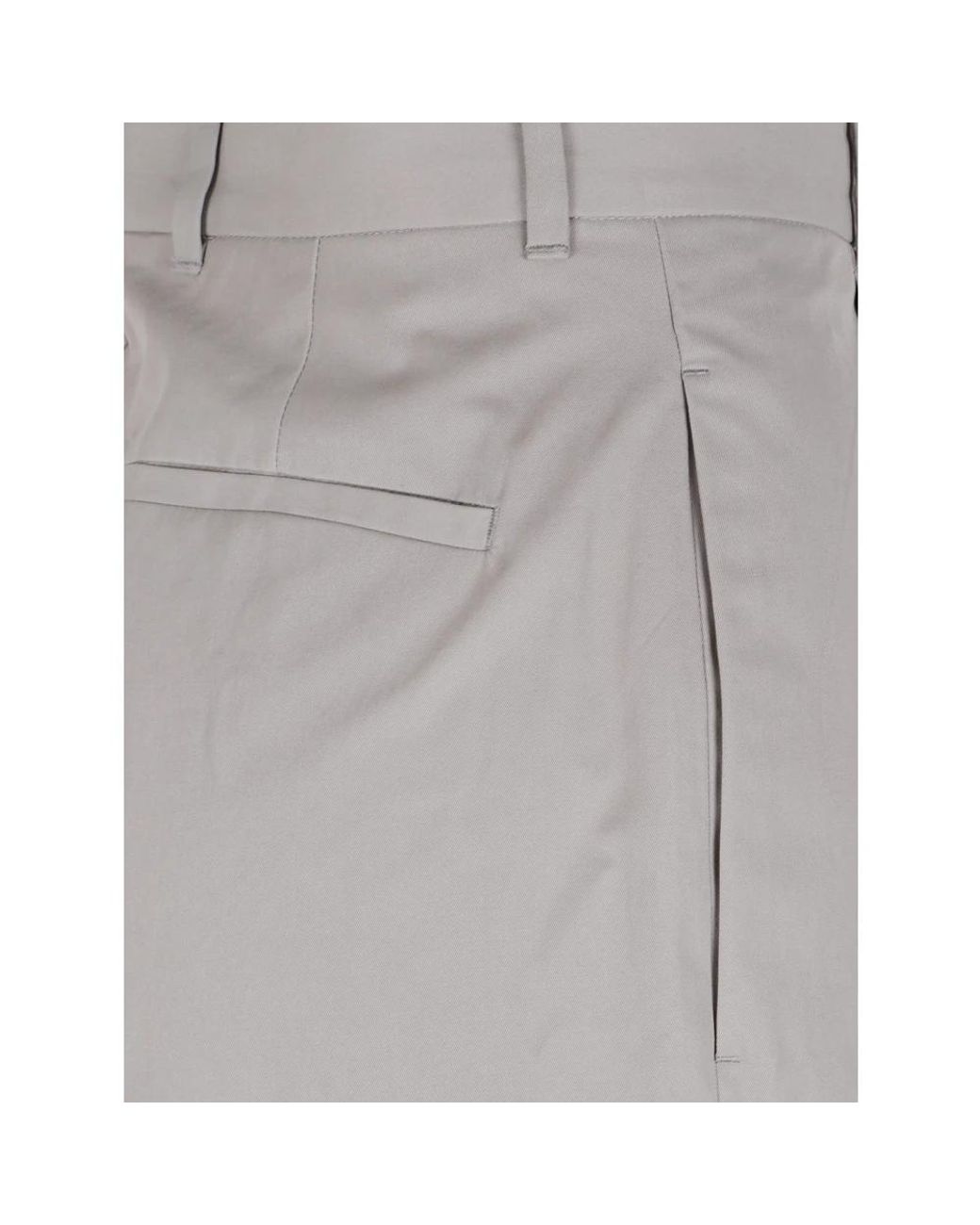 Jil Sander Gray Wide Trousers