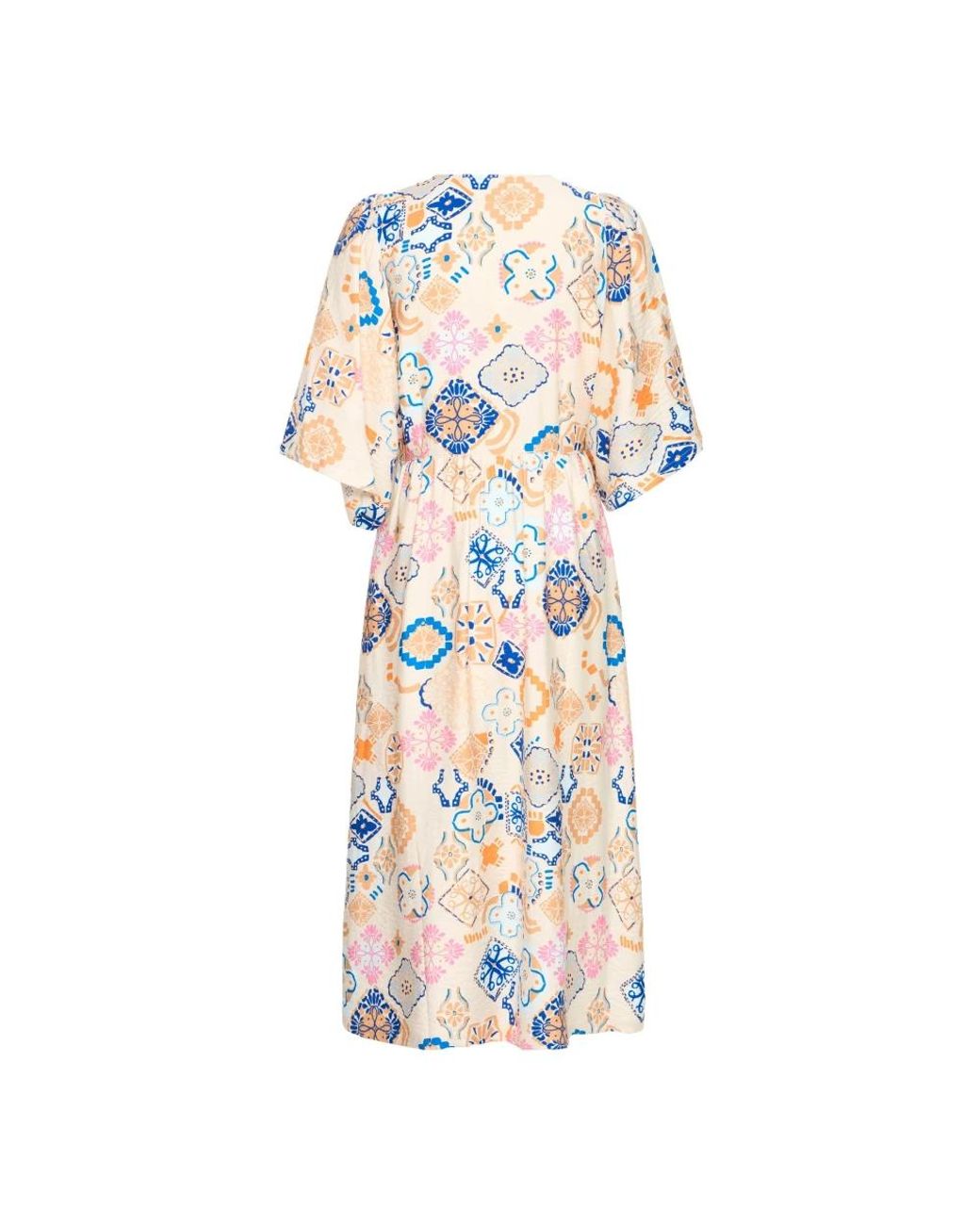 Midi Dresses Ichi de color Blue