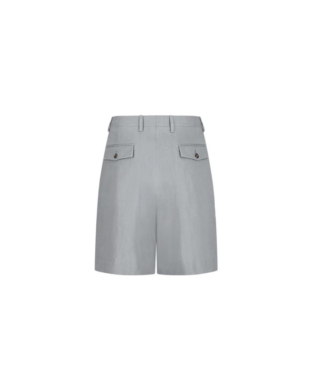 Lardini Gray Casual Shorts for men