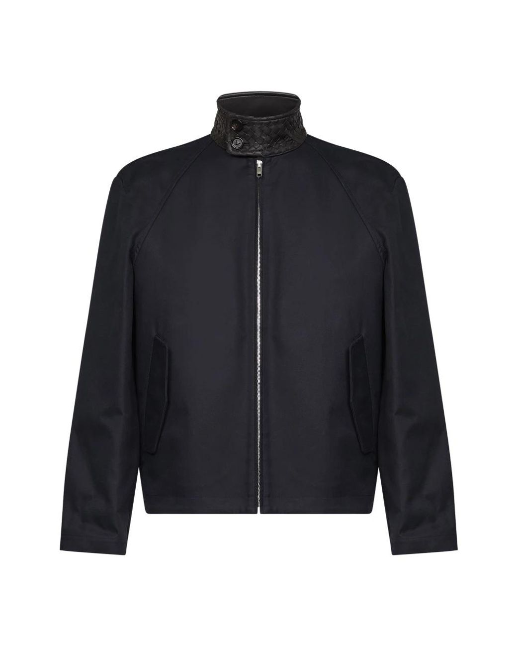 Bottega Veneta Black Bomber Jackets for men