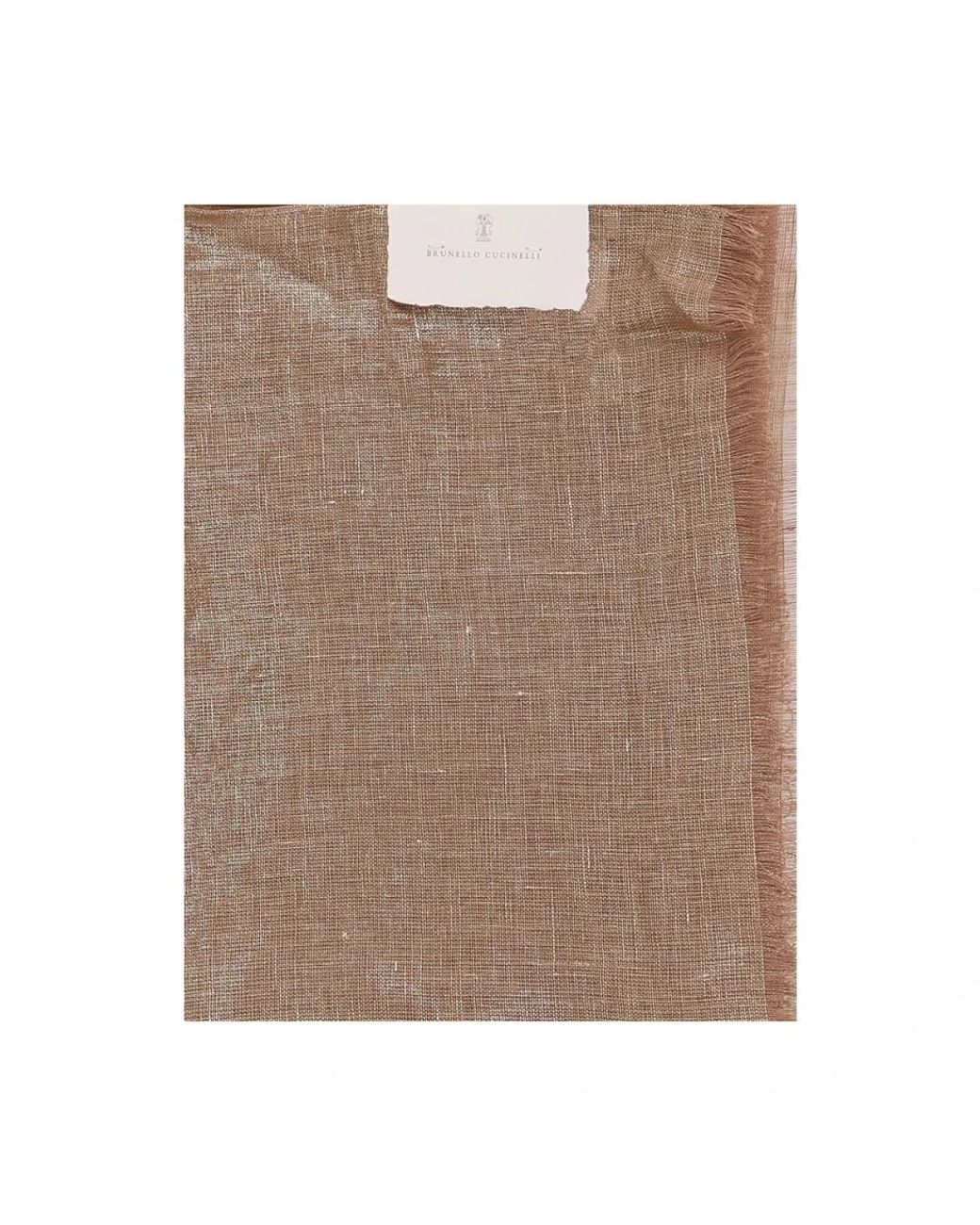 Brunello Cucinelli Natural Scarves