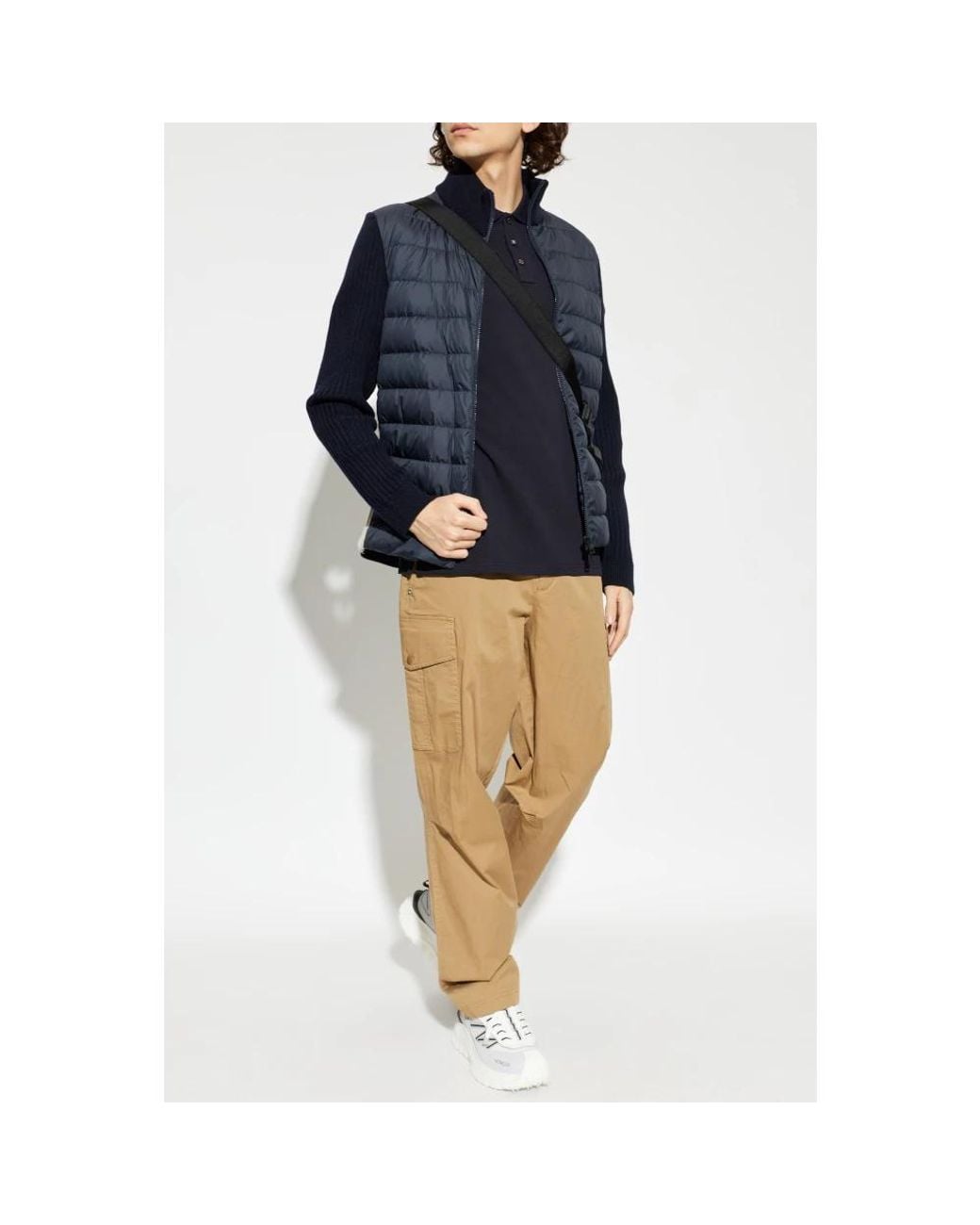 Down Jackets di Moncler in Blue da Uomo