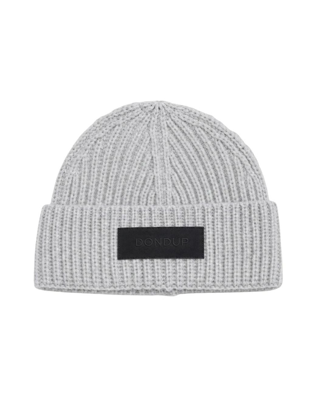 Dondup Rippstrick-Beanie in Gray für Herren