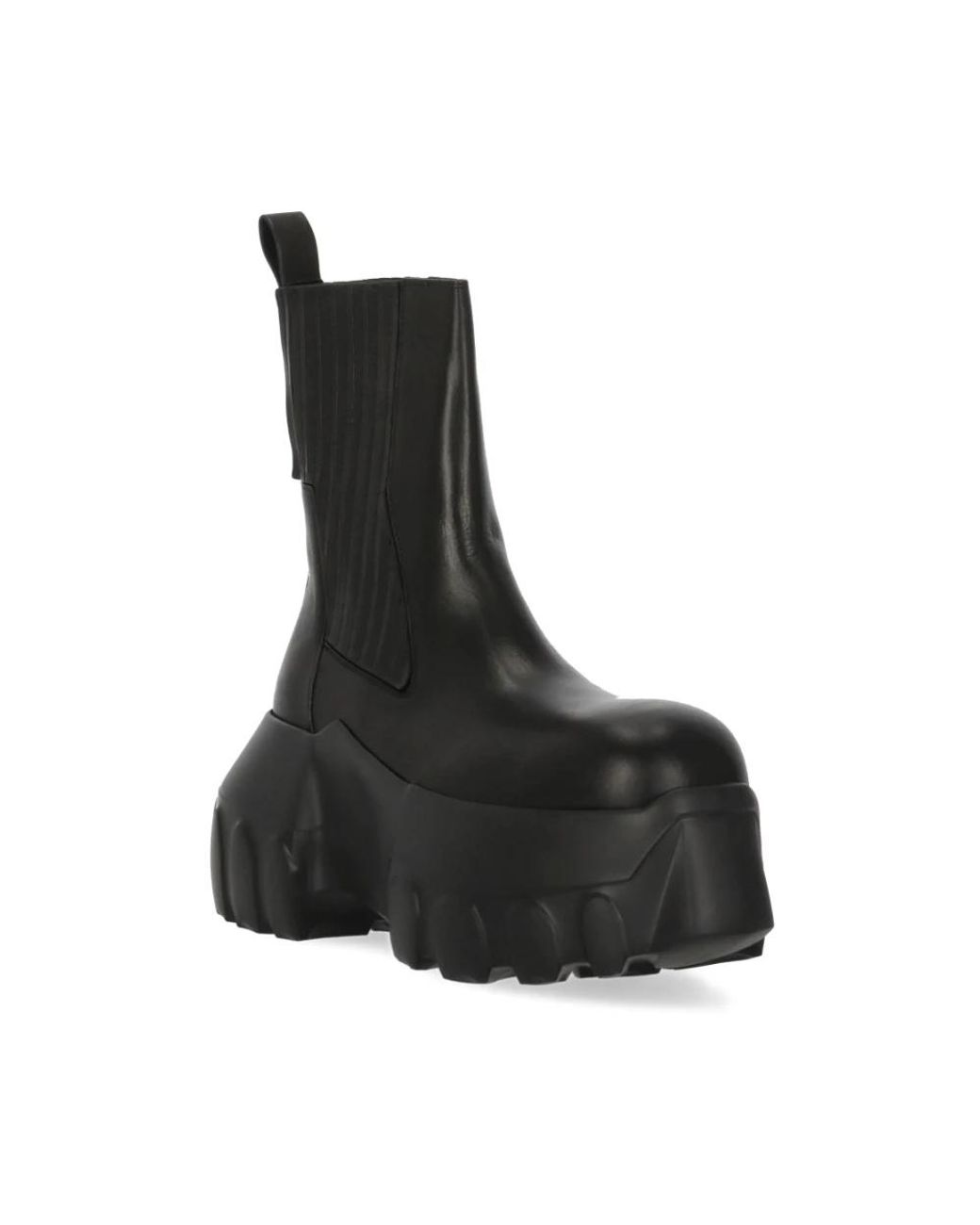 Rick Owens Black Chelsea Boots for men